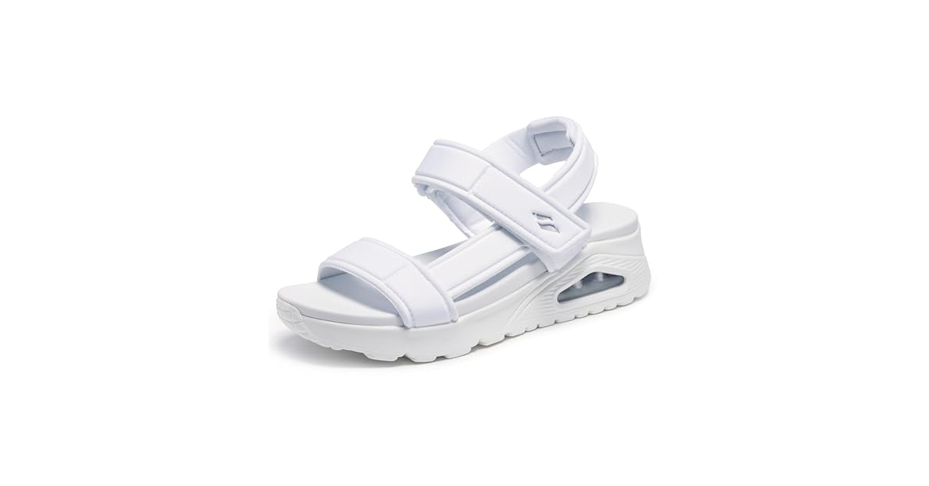 SKECHERS★UNO SANDAL★厚底★OFF WHITE Amazon.com | Skechers Women's UNO-Summer STAND2 Sport Sandal